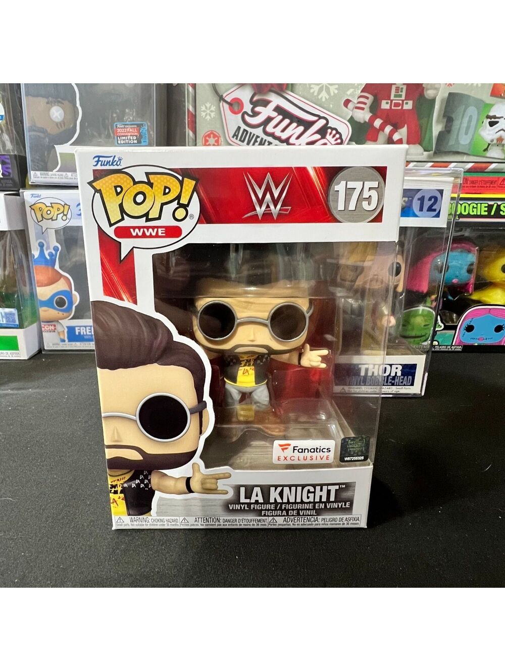 Funko Pop WWE LA Knight 175 Fanatics Exclusive Vinyl Figure YEAH